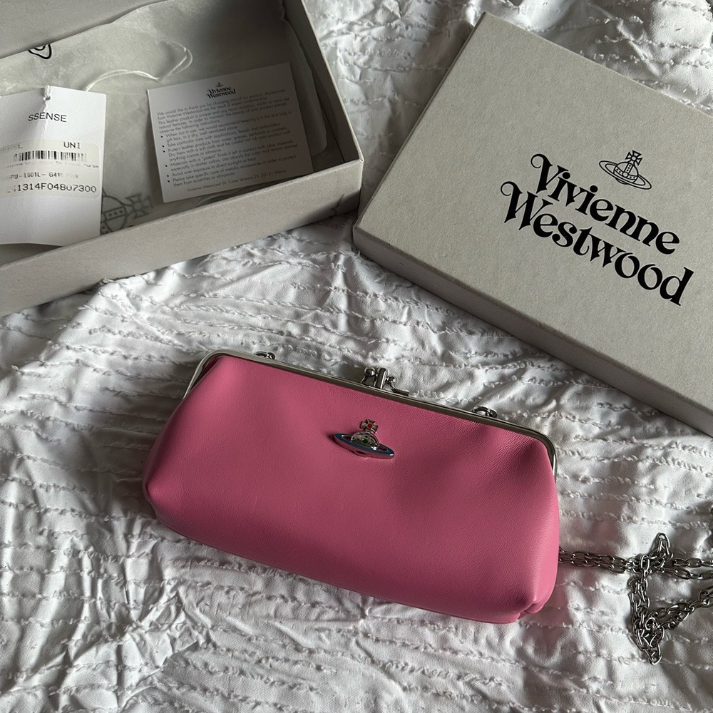 Pink Vivienne Westwood coin purse